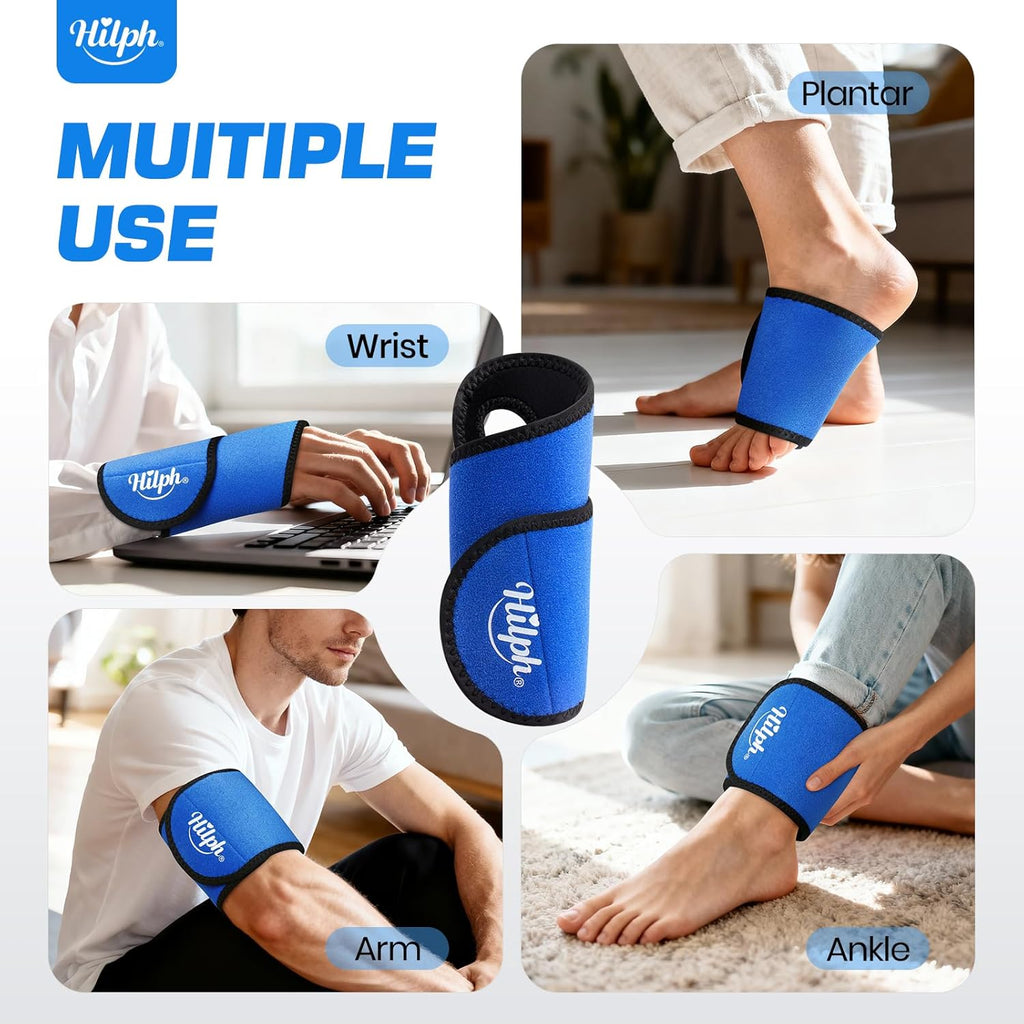 Wrist Ice Pack Wrap, Carpal Tunnel Relief Wrist Brace with Gel Pack