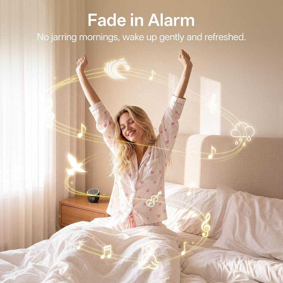 Smart Sound Machine for Sleep, Cocoon Pro 3, 117 Sounds, Plug In