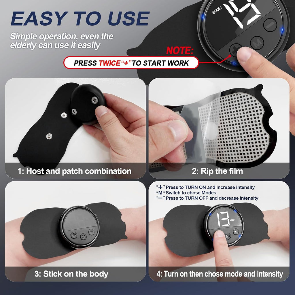 Wireless TENS EMS Unit, FSA TENS Unit Muscle Stimulator for Pain Relief