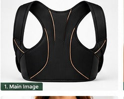 Posture corrector back view